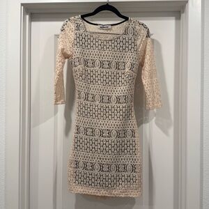 ModCloth Stretch Lace Mini Dress with Slip